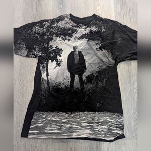 Hot topic Friday the 13th Jason Tee Shirt All Over Size Large Unisex Hor…